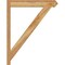 Ekena Millwork Traditional Arts & Crafts Rough Sawn Outlooker, Western Red Cedar, 6"W x 32"D x 40"H OUT06X32X40TRA03RWR - alternate 2
